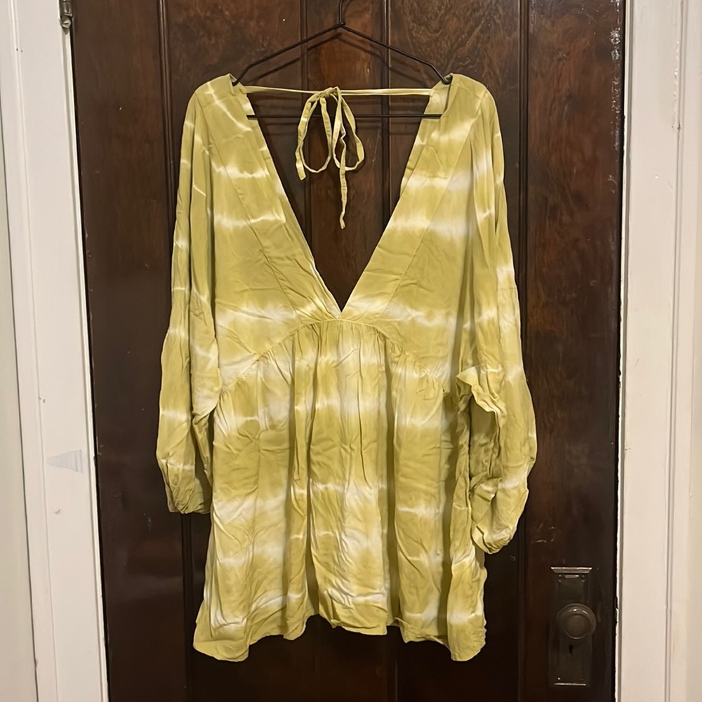 Tie Dye Mini Summer Dress